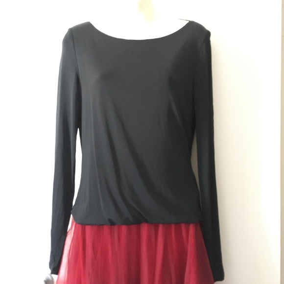 Vintage TOM FORD Era GUCCI Black Jersey Cowl Drape Back Top 44 - Picture 6 of 8